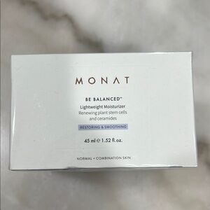 Monat Be Balanced Lightweight Moisturizer - Cream